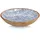 Zeller Schale Mangoholz blau Ø 30 cm 6 cm