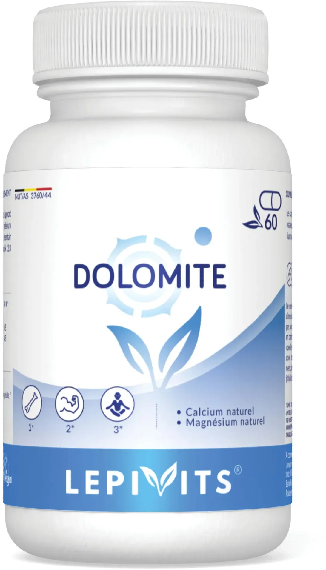 Lepivits® Dolomite Calcium & Magnesium 500 mg