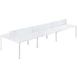 Paperflow Tischtrennwand, schwarz 160,0 x 33,0 cm, 1 St.