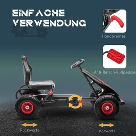 Homcom Gokart Tretauto Rot (HOMCOM)