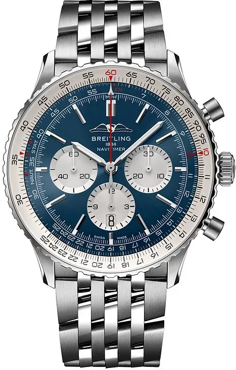 Breitling Chronograph Navitimer Chrono B01 AB0137211C1A1 - silber
