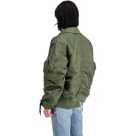 Alpha Industries CWU MA-1 Bomberjacke grün XS