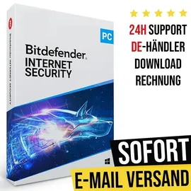BitDefender Internet Security 2025 ESD 1 Jahr DE Win