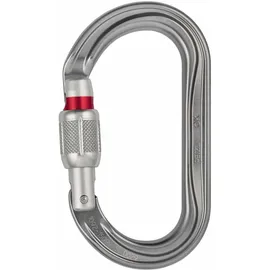 Petzl OK Ball-Lock Karabinerhaken Grau