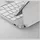 Uniq Venno Pro Magnetic Smart Keyboard Case für iPad Air 10,9" (2020/2022) / Pro 11" (2021/2022) / Air 11" (2024/2025/2026) Weiß