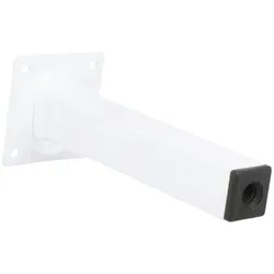 MS Beschläge 150mm Weißes Möbelbein 25x25mm eckig Möbelfuss Tischstempel Sofafuss Stahlbein