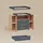 livinity® Wickelkommode Torino 143 x 100 x 70 cm Anthrazit/Sonoma