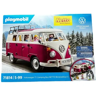 Playmobil 71814 Volkswagen T1 Camping Bus NETTO Winter Edition II 2024