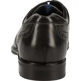 LLOYD Herren Schnürhalbschuhe Marian, Männer Businessschuhe,Derby,lose Einlage,Normalweit,Strassenschuhe,Schnuerung,lace-up,SCHWARZ,47 EU / 12 UK