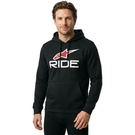 Alpinestars Hoodie Schwarz/Weiß/Rot S