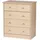 Wohnling Kommode 60 x 70 x 35 cm braun