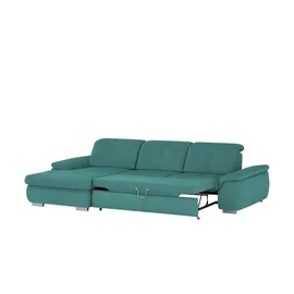 Sofa.de Ecksofa ¦ türkis/petrol ¦ Maße (cm): B: 315 H: 83 T: 195.0