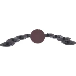 KS TOOLS Ersatz-Schleifpads, Ø50mm, Sand-Papier 240, 10er Pack ( 515.5082 )