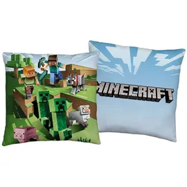OEM Minecraft Dekokissen 40 x 40 cm Mehrfarbig