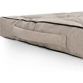 ASPERO Sitzkissen 50 x 50 x 10 cm beige 4 St.