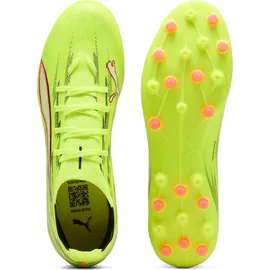 Puma Ultra 6 Match MG Herren Yellow Alert/Puma Black/Glowing Red 40