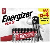 Energizer Max Micro (AAA)-Batterie Alkali-Mangan 1.5V 16St.