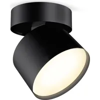 SSC-LUXon SAMU Decken Aufbauspot schwarz - mit GX53 LED