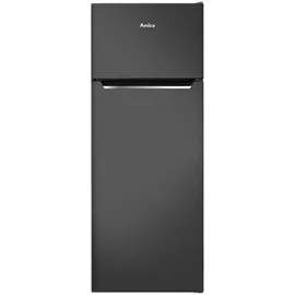 Amica DT 374 160 S Kühl-Gefrierkombination (211 l, 1440 mm hoch, Schwarz-Inox)