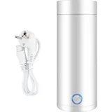 400 Ml Mini-wasserkocher Und Mini-thermoskanne, Tragbarer Wasserkocher, Elektrischer Tragbarer Reise-wasserkocher, 4 Minuten Schnelles Kochen, 3-in-1 Mit 304-edelstahleinsatz