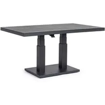 BIZZOTTO Truman Gartentisch 140 x 85 x 72 cm grau