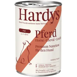 Hardys Pure Pferd Nassfutter 6 x 400 g