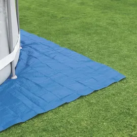 BESTWAY PE-Bodenplane 488 x 488 cm blau quadratisch