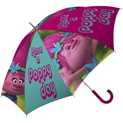 Trolls - Stockschirm rosa 40 cm