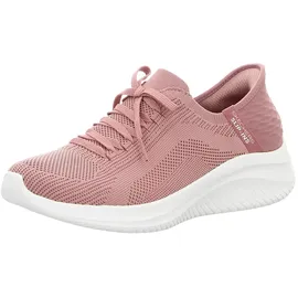 SKECHERS Ultra Flex 3.0 Brilliant Path Sneakers,Sports Shoes, Mauve Knit/Pink Trim, 37.5