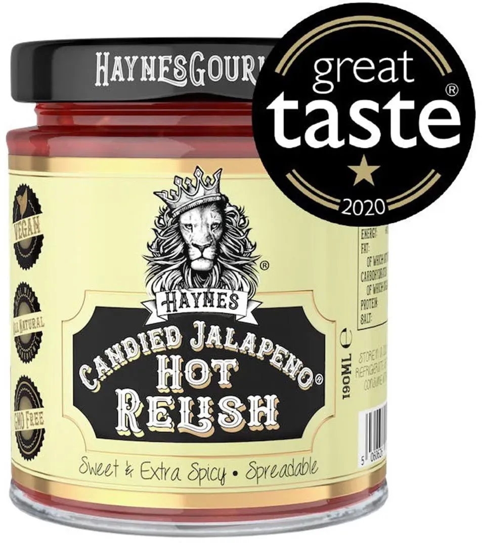 Haynes Gourmet Candied Jalapeno Hot Relish – Extremscharfe Jalapeños & Habaneros