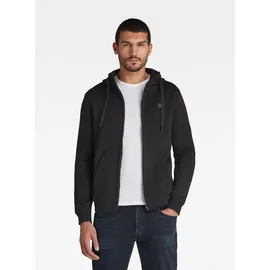 G-Star Premium Core Reißverschlusspullover Dark Black M