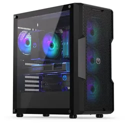 ENDORFY Regnum 400 ARGB, Gehäuse, Glas-Seitenfenster, schwarz