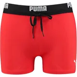 Puma Logo Badeshorts Red M