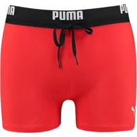 Puma Logo Badeshorts Red M