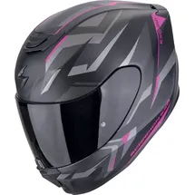 Scorpion EXO-391 Aaxo Integralhelm - Matt Schwarz/Pink/Grau - L