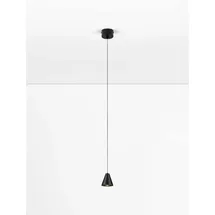 Nova Luce IRMOS 1 rund schwarz