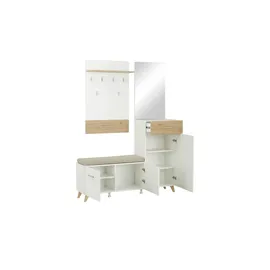 Home Affaire Kompaktgarderobe 141 x 35 x 189,5 cm weiß