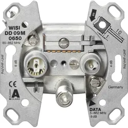 Wisi Multimedia-Enddose, 10 dB DD09M0650