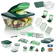 Genius Nicer Dicer Chef 34-tlg. grün