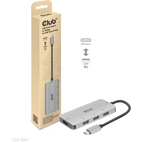Club 3D USB-Hub, 4x USB-A 3.1, USB-C 3.1 [Stecker] (CSV-1547)