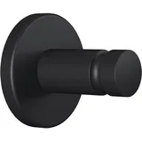 Tesa Moon Handtuchhaken rund, matt schwarz (40563-00000-00)
