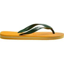 havaianas Brasil Logo Gelb 35