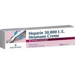 HEPARIN 30.000 Heumann Creme 40 g