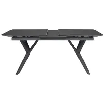 bene living Valor Ausziehtisch 160/210 x 90 x 76 cm Grau
