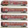 Fleischmann 4-tlg. Set: Doppelstockwagen FEX DB AG Ep. VI 881916 N