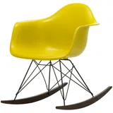 Vitra - Eames Plastic Armchair RAR RE, Ahorn dunkel / basic dark / senf