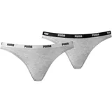 Puma 2er Pack PUMA Slip Damen grey / grey XL