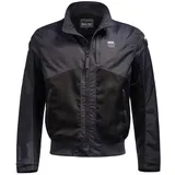 Blauer H.T. Thor Air perforierte Motorrad Textiljacke Blau L