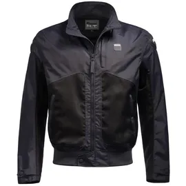 Blauer H.T. Thor Air perforierte Motorrad Textiljacke Blau L
