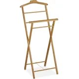 Relaxdays Herrendiener Bambus Braun